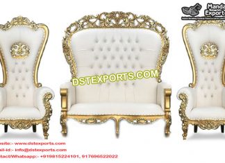 King Queen Wedding Throne Sofa Set King Queen Wedding Throne Sofa Set