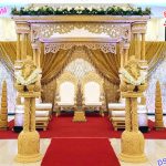 Wedding Triple Pole Maharani Mandap