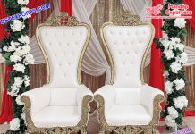 High Back Bride-Groom Chairs for Wedding High Back Bride-Groom Chairs for Wedding