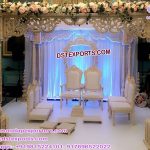Indian Wedding Square Wooden Craft Mandap UK