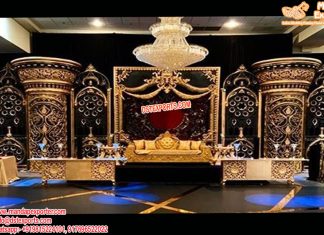 Marvelous Antique Fiber Wedding Stage UK