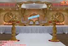 Marvelous Wooden Carved Wedding Mandap Germany Marvelous Wooden Carved Wedding Mandap Germany