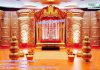 Modern South Indian Wedding Manavarai Stage Modern South Indian Wedding Manavarai Stage