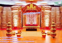 Modern South Indian Wedding Manavarai Stage Modern South Indian Wedding Manavarai Stage
