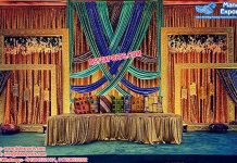 Muslim Wedding Stage Photo Frame