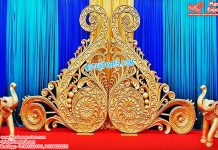 New Style Wedding Stage Paisley Decor