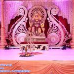 Srilankan Wedding Stage Paisley Decoration
