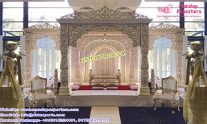 Stunning Bollywood Wedding Fiber Mandap Sydney