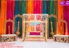 Stylish Arabic Mehndi Theme Decoration