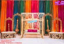 Stylish Arabic Mehndi Theme Decoration
