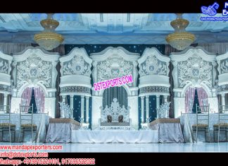 Stylish Indo-Western Wedding Crown Stage Toronto