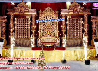 Stylish South Indian Wedding Stage Mandap Stylish South Indian Wedding Stage/Mandap