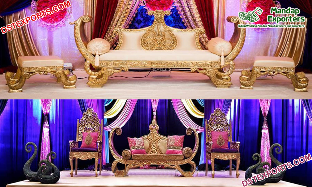 Arabian Wedding Boat Style sofa