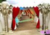 Fiber Elephant Statues for Entrance Decoration Fiber Elephant Statues for Entrance Decoration