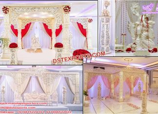 Grand Bollywood Wedding Mandap Set UK