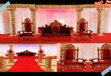Muslim Wedding Maharaja Furniture Set UK