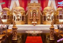 Royal Srilankan Wedding Stage With Temples Royal Srilankan Wedding Stage With Temples