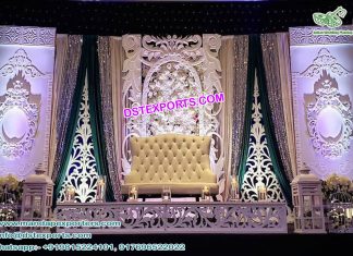 Royal Wedding Stage Fiber Back-Frames Royal Wedding Stage Fiber Back-Frames