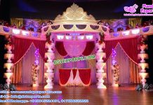 Stylish Fiber Crystal Fountain Wedding Mandap Stylish Fiber Crystal Fountain Wedding Mandap