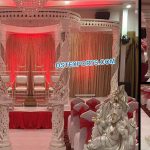 Exclusive Fiber Crystal Wedding Mandap Florida