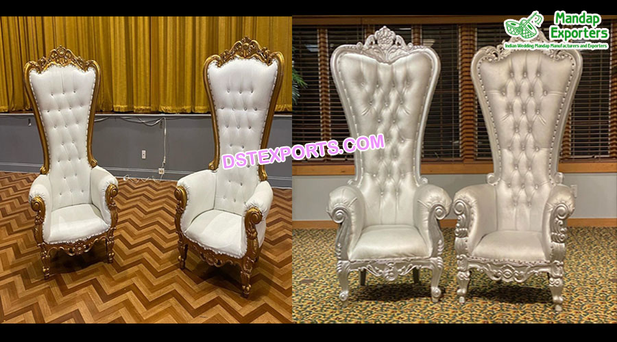 Latest Bollywood Wedding Throne Chairs