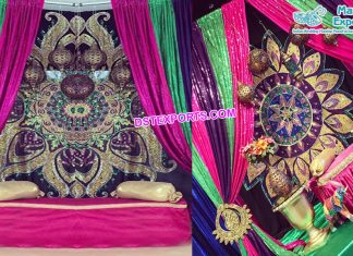 Muslim Sangeet Stage Designer Backdrops Curtains Muslim Sangeet Stage Designer Backdrops Curtains
