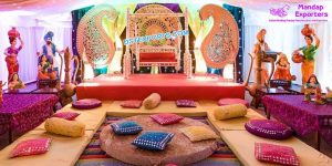 Punjabi Sangeet Stage Decoration Props