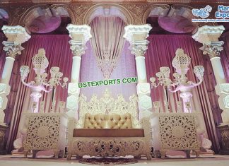 Stylish Moroccan Theme Wedding Stage Stylish Moroccan Theme Wedding Stage