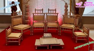 Traditional Wedding Mandap Sankheda Furniture