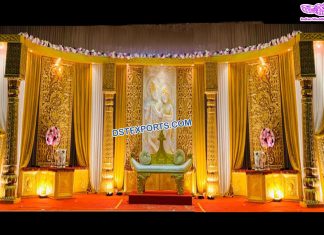 Traditional Wedding Radha Krishna Stage Decor Traditional Wedding Reception Stage Decor