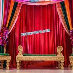 Arabian Mehndi Stage Backless Furniture Set