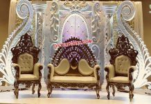 Classy Wedding Reception Stage Decoration Classy Wedding Reception Stage Decoration