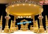Gorgeous Wedding Wooden Triveni Mandap Gorgeous Wedding Wooden Triveni Mandap