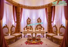 Latest Leaf Designed Wedding Mandap Chairs Latest Leaf Designed Wedding Mandap Chairs