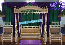 Muslim Wedding Handicraft Sankheda Swing Set Muslim Wedding Handicraft Sankheda Swing Set