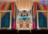 Sangeet Stage Decoration with Paisley Panel