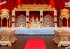 South Asian Wedding Shiv Parvati Stage South Asian Wedding Shiv Parvati Stage