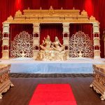 South Asian Wedding Shiv Parvati Stage
