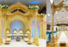 South Indian Wedding Hand Carved Wooden Mandap South Indian Wedding Hand Carved Wooden Mandap