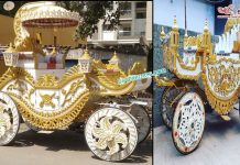 Traditional Bahubali Wedding Buggy/Carriage Traditional Bahubali Wedding Buggy Carriage