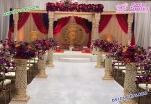 Rajwada Wedding Fiber Square Mandap Sydney Rajwada Wedding Fiber Square Mandap Sydney