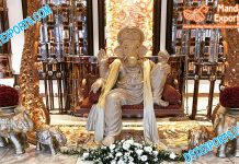 Wedding Entrance Swing With Ganesha Statue