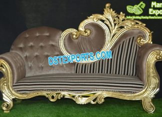 Amazing Wedding Stage Heart Sofa Couch