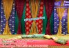 Best Punjabi Wedding Colourful Backdrop Curtains