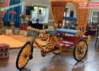 Classical Wedding Entrance Rickshaw USA Classical Wedding Entrance Rickshaw USA
