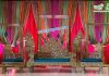 Elegant Muslim Walima Stage Set UK Elegant Muslim Walima Stage Set UK