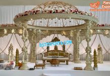 Exclusive Maharani Wedding Wooden Mandap Exclusive Maharani Wedding Wooden Mandap