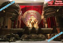 Hindu Wedding Fiber Decoration Props