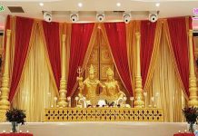 Lord Shiv Parvati Wedding Stage Germany