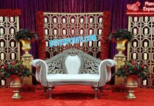 Luxury Wedding Stage Candle Back-walls USA